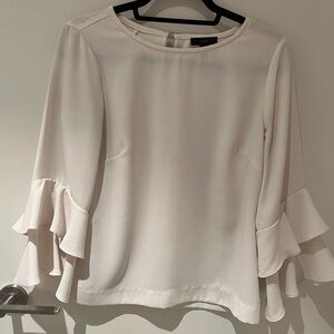 Jcrew Tiered Sleeve Blouse